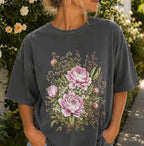 Pink Peony Floral T-Shirt