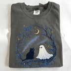 The Cat and The Ghost T-Shirt - T-Shirt