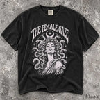 The Female Gaze Medusa Comfort Colors T-Shirt - Black / S - T-Shirt