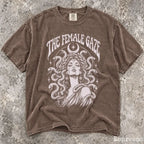 The Female Gaze Medusa Comfort Colors T-Shirt - Espresso / S - T-Shirt