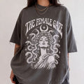 The Female Gaze Medusa Comfort Colors T-Shirt - Pepper / S - T-Shirt