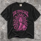 The Female Gaze Medusa Pink Comfort Colors T-Shirt - T-Shirt