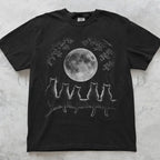 The Moon Watchers Cat T-Shirt - T-Shirt