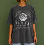 The Moon Watchers Cat T-Shirt - Pepper / S - T-Shirt