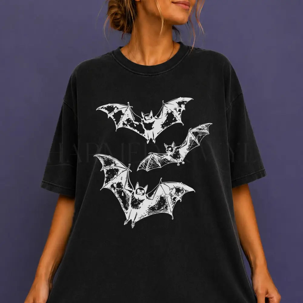 The Night Flyers Bat T-Shirt - T-Shirt