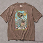 The Pug Mom Tarot Comfort Colors T-Shirt - Espresso / S - T-Shirt