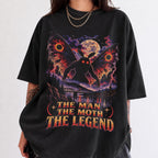 The Man The Moth The Legend Mothman Comfort Colors T-Shirt