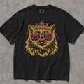 This Is An Outrage Cat Princess Comfort Colors T-Shirt - Black / S - T-Shirt