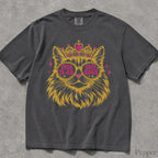 This Is An Outrage Cat Princess Comfort Colors T-Shirt - Pepper / S - T-Shirt