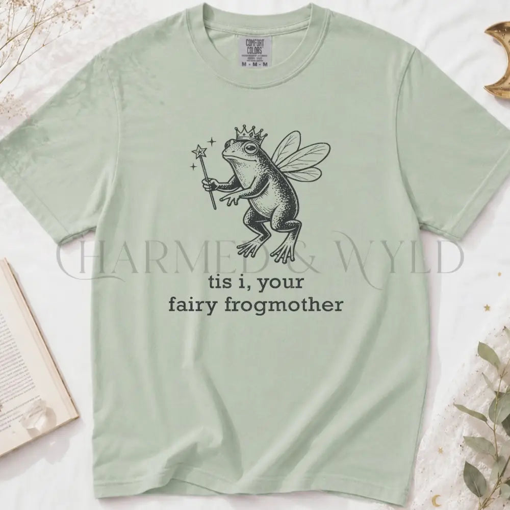 ’Tis I Your Fairy Frogmother T-Shirt - Bay / S - T-Shirt