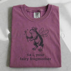 ’Tis I Your Fairy Frogmother T-Shirt - Berry / S - T-Shirt