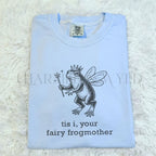 ’Tis I Your Fairy Frogmother T-Shirt - Chambray / S - T-Shirt
