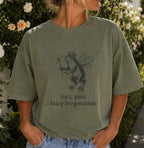 ’Tis I Your Fairy Frogmother T-Shirt - Moss / S - T-Shirt