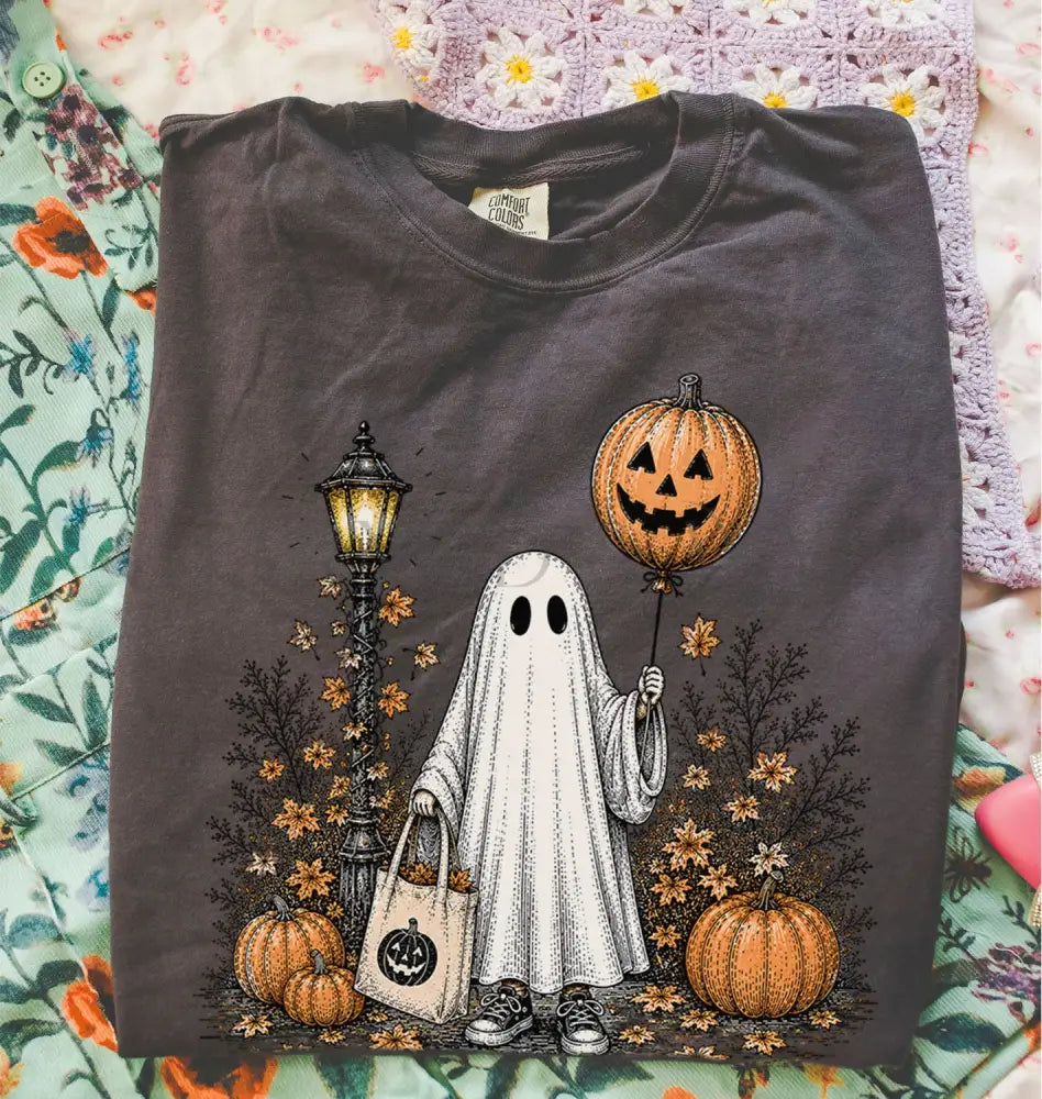 Trick-or-Treat Ghost T-Shirt - T-Shirt
