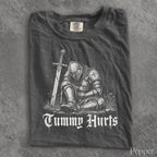 Tummy Hurts Knight Comfort Colors T-Shirt - T-Shirt