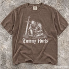 Tummy Hurts Knight Comfort Colors T-Shirt - Espresso / S - T-Shirt