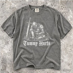 Tummy Hurts Knight Comfort Colors T-Shirt - Grey / S - T-Shirt