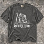 Tummy Hurts Knight Comfort Colors T-Shirt - Pepper / S - T-Shirt