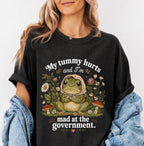My Tummy Hurts Funny Frog T-Shirt