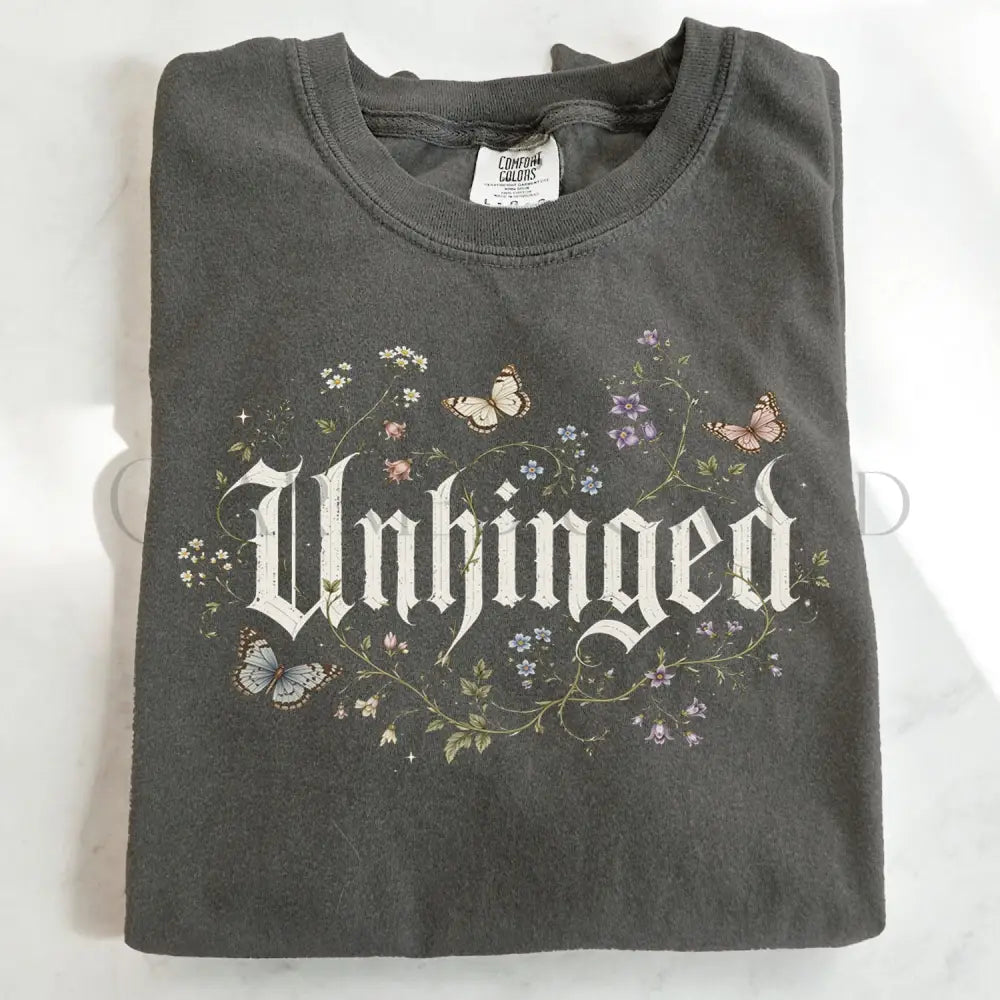 Unhinged Wildflower Graphic T-Shirt - T-Shirt