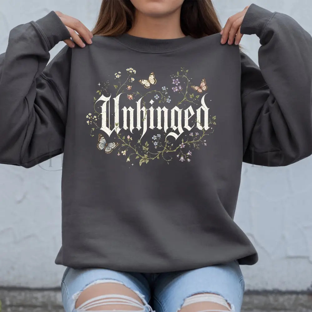 Unhinged Wildflower Sweatshirt - Sweatshirt