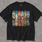 USA National Parks Comfort Colors T-Shirt - Black / S - T-Shirt