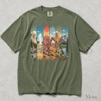 USA National Parks Comfort Colors T-Shirt - Moss / S - T-Shirt