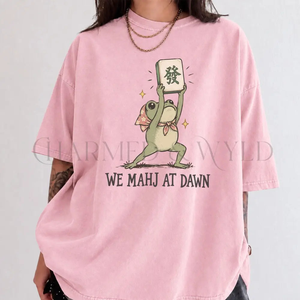 We Mahj at Dawn Comfort Colors T-Shirt - T-Shirt