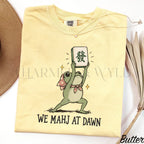 We Mahj at Dawn Comfort Colors T-Shirt - Butter / S - T-Shirt