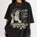 Welcome to the Crack House Mahjong Comfort Colors T-Shirt - Black / S - T-Shirt