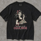 Welcome to the Crack House Mahjong Comfort Colors T-Shirt - Black / S - T-Shirt