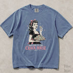 Welcome to the Crack House Mahjong Comfort Colors T-Shirt - Blue Jean / S - T-Shirt