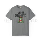 Well Sheeyit Frog T-Shirt - Grey / S - T-Shirt