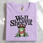 Well Sheeyit Frog T-Shirt - Orchid / S - T-Shirt