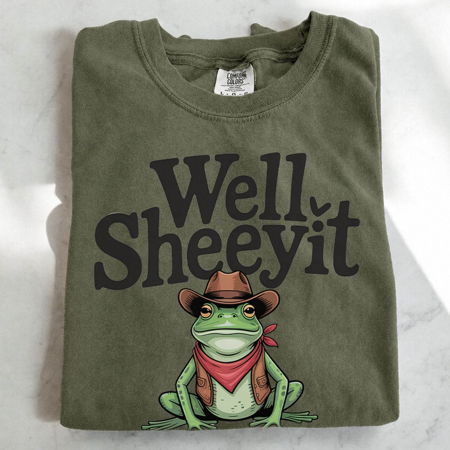 Well Sheeyit Frog T-Shirt