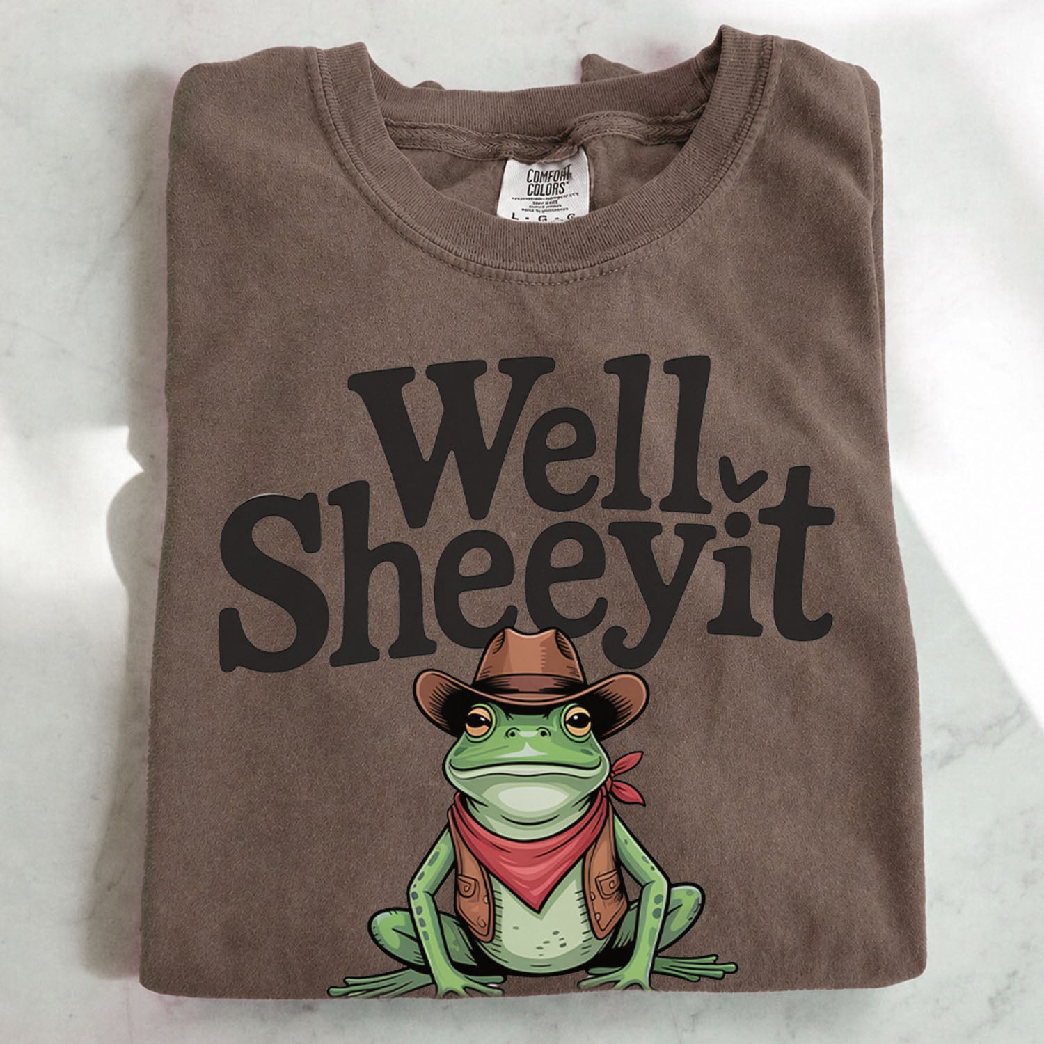 Well Sheeyit Frog T-Shirt