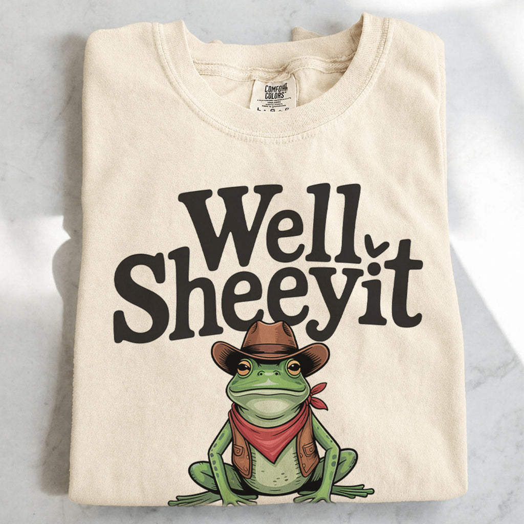 Well Sheeyit Frog T-Shirt