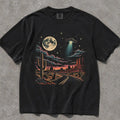 Western Stargazer UFO Comfort Colors T-Shirt - Black / S - T-Shirt