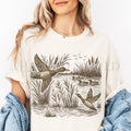 Wetland Ducks T-Shirt - Ivory / S - T-Shirt