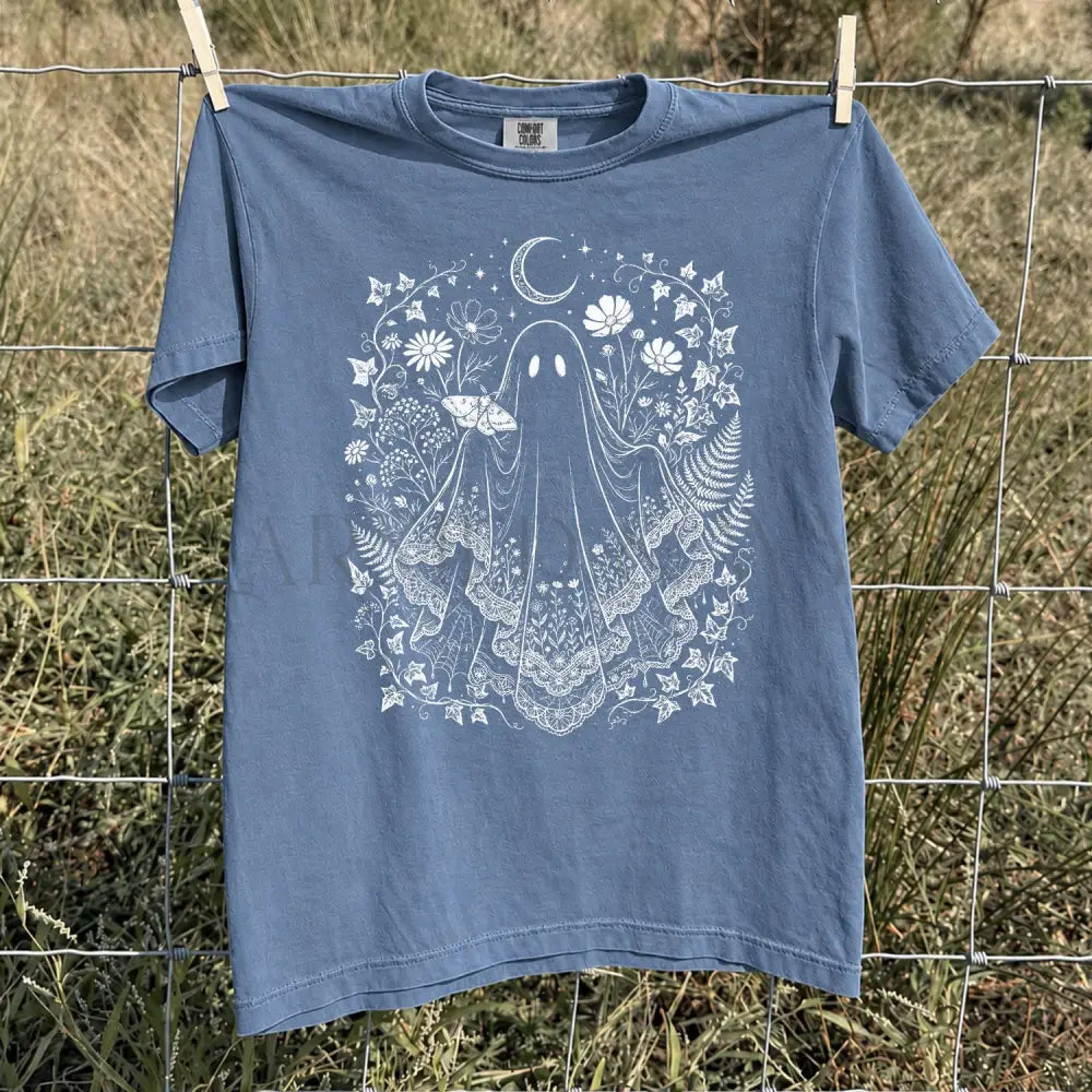 Whimsy Ghost Comfort Colors T-Shirt - T-Shirt