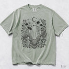 Whimsy Ghost Comfort Colors T-Shirt - Bay / S - T-Shirt