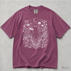 Whimsy Ghost Comfort Colors T-Shirt - Berry / S - T-Shirt