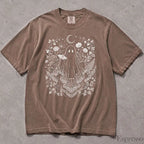 Whimsy Ghost Comfort Colors T-Shirt - Espresso / S - T-Shirt