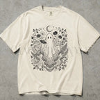 Whimsy Ghost Comfort Colors T-Shirt - Ivory / S - T-Shirt