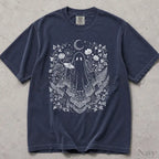 Whimsy Ghost Comfort Colors T-Shirt - Navy / S - T-Shirt