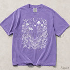 Whimsy Ghost Comfort Colors T-Shirt - Violet / S - T-Shirt