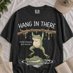 Hang In There Frog T-shirt