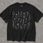 Wildflower Comfort Colors T-Shirt - Black / S - T-Shirt
