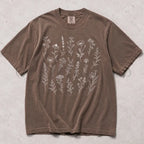 Wildflower Comfort Colors T-Shirt - Espresso / S - T-Shirt