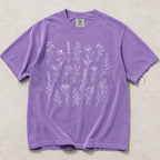 Wildflower Comfort Colors T-Shirt - Violet / S - T-Shirt
